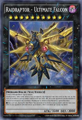 Card Image: Raidraptor - Ultimate Falcon