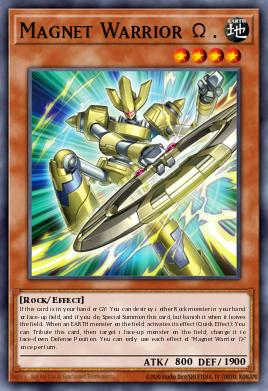 Card Image: Magnet Warrior Ω+