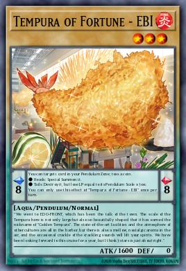 Card Image: Tempura of Fortune - EBI