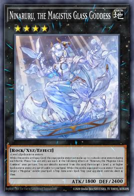Card Image: Ninaruru, the Magistus Glass Goddess