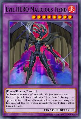 Card Image: Evil HERO Malicious Fiend