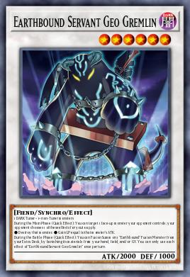 Card Image: Earthbound Servant Geo Gremlin