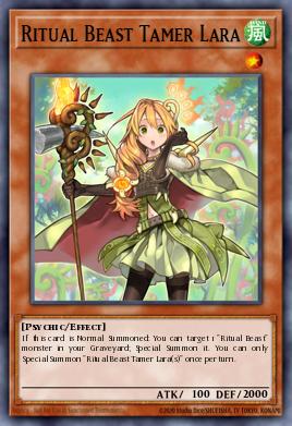 Card Image: Ritual Beast Tamer Lara