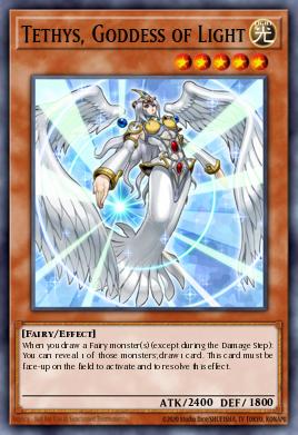 Card Image: Tethys, Goddess of Light
