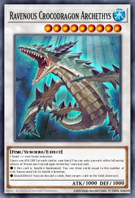 Card Image: Ravenous Crocodragon Archethys