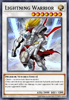 Card Image: Lightning Warrior