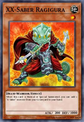 Card Image: XX-Saber Ragigura