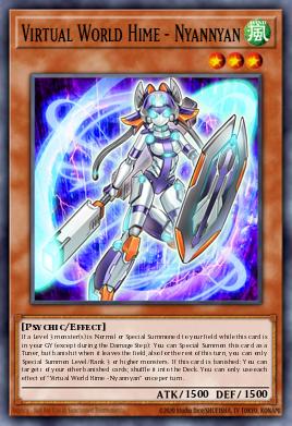 Card Image: Virtual World Hime - Nyannyan