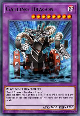 Card Image: Gatling Dragon