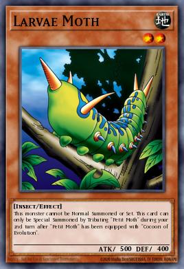 Card Image: Larvae Moth
