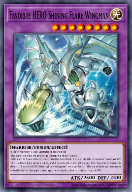 Card Image: Favorite HERO Shining Flare Wingman