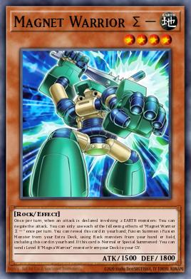 Card Image: Magnet Warrior Σ－