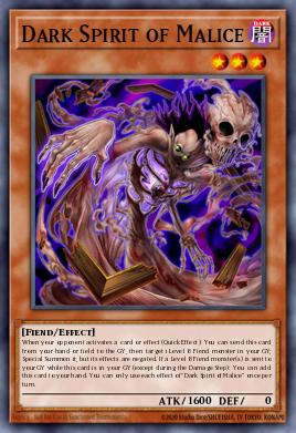 Card Image: Dark Spirit of Malice
