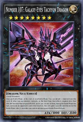 Card Image: Number 107: Galaxy-Eyes Tachyon Dragon
