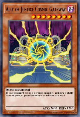 Card Image: Ally of Justice Cosmic Gateway