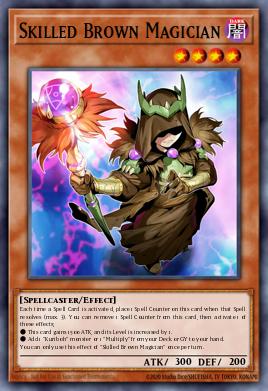 Card Image: Skilled Brown Magician