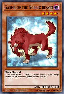 Card Image: Garmr of the Nordic Beasts