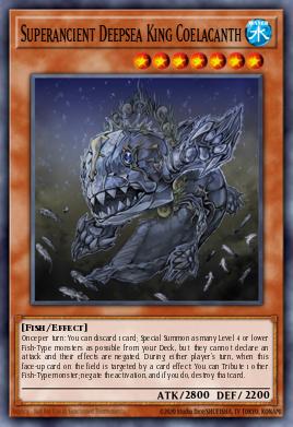 Card Image: Superancient Deepsea King Coelacanth