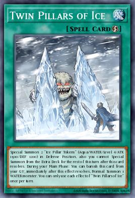 Card Image: Twin Pillars of Ice