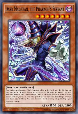 Card Image: Dark Magician, the Pharaoh's Servant