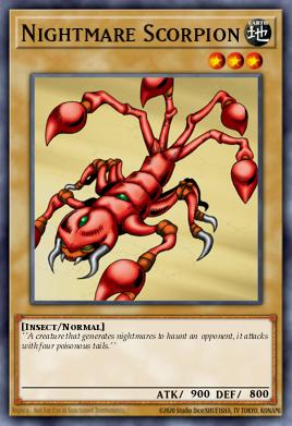 Card Image: Nightmare Scorpion