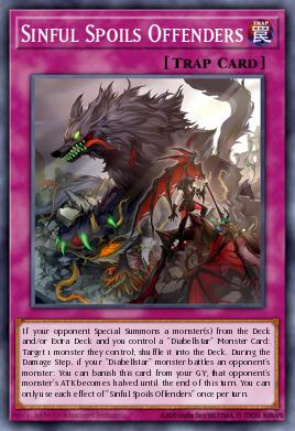Card Image: Guilt of the Sinful Spoils