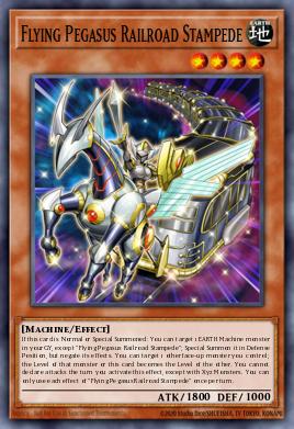 Card Image: Flying Pegasus Railroad Stampede