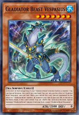 Card Image: Gladiator Beast Vespasius
