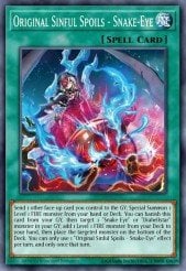 Card Image: Original Sinful Spoils - Snake-Eye