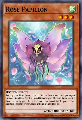 Card Image: Rose Papillon