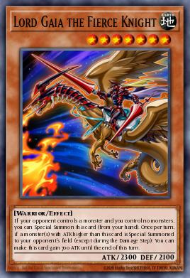 Card Image: Lord Gaia the Fierce Knight