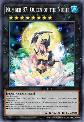 Card Image: Number 87: Queen of the Night