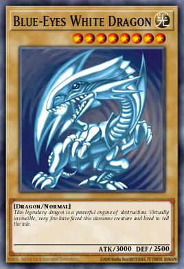Card Image: Blue-Eyes White Dragon
