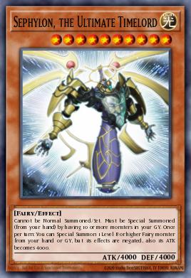 Card Image: Sephylon, the Ultimate Timelord