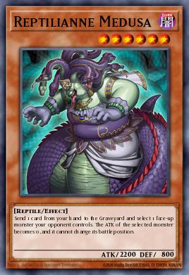 Card Image: Reptilianne Medusa