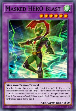 Card Image: Masked HERO Blast