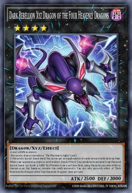 Card Image: Dark Rebellion Xyz Dragon of the Four Heavenly Dragons