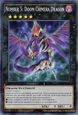 Card Image: Number 5: Doom Chimera Dragon