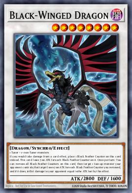 Card Image: Black-Winged Dragon