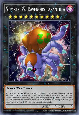 Card Image: Number 35: Ravenous Tarantula