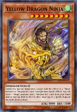 Card Image: Yellow Dragon Ninja