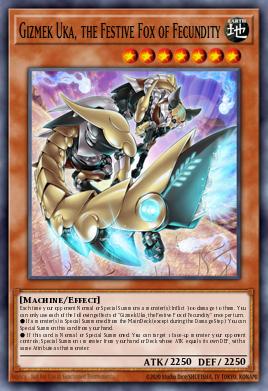 Card Image: Gizmek Uka, the Festive Fox of Fecundity