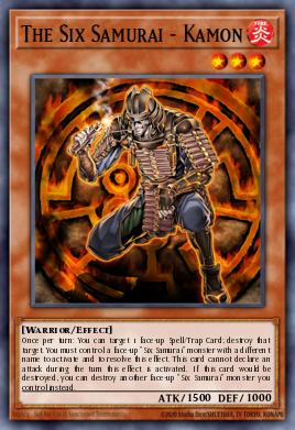 Card Image: The Six Samurai - Kamon