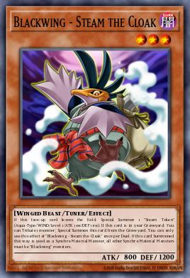 Card Image: Blackwing - Steam the Cloak