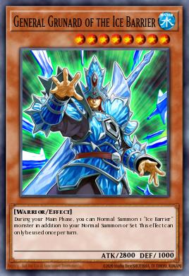 Card Image: General Grunard of the Ice Barrier