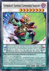 Card Image: Superheavy Samurai Commander Shanawo