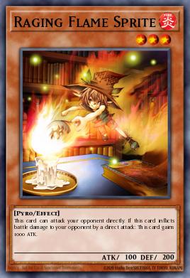 Card Image: Raging Flame Sprite