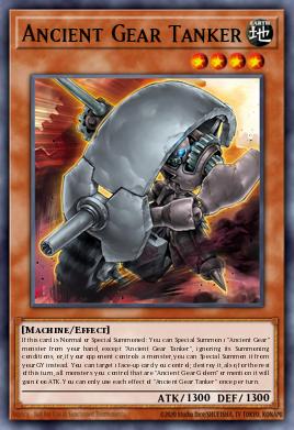 Card Image: Ancient Gear Tanker