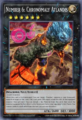 Card Image: Number 6: Chronomaly Atlandis