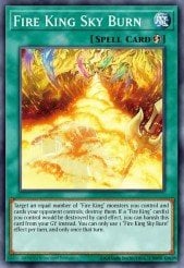 Card Image: Fire King Sky Burn